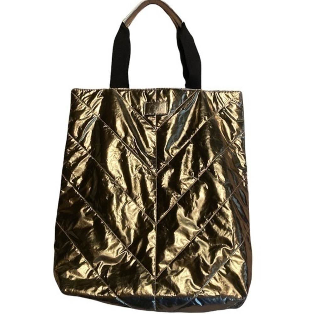 VICTORIA’S SECRET Metallic Quilted Tote